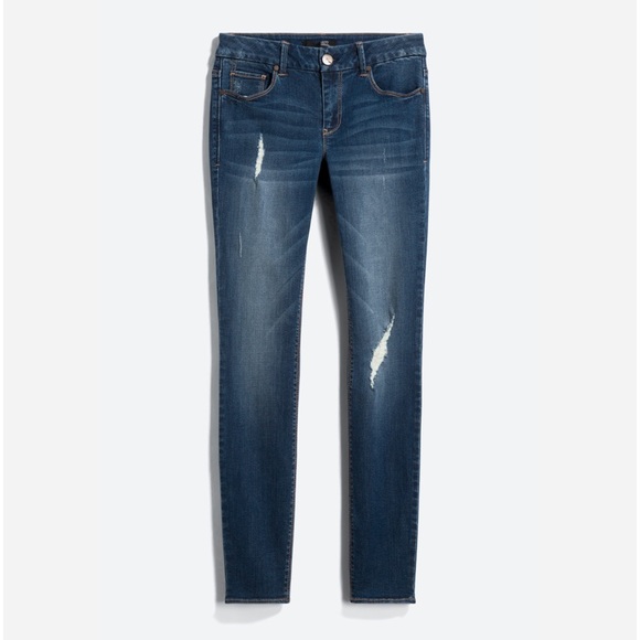 1822 denim tush up skinny